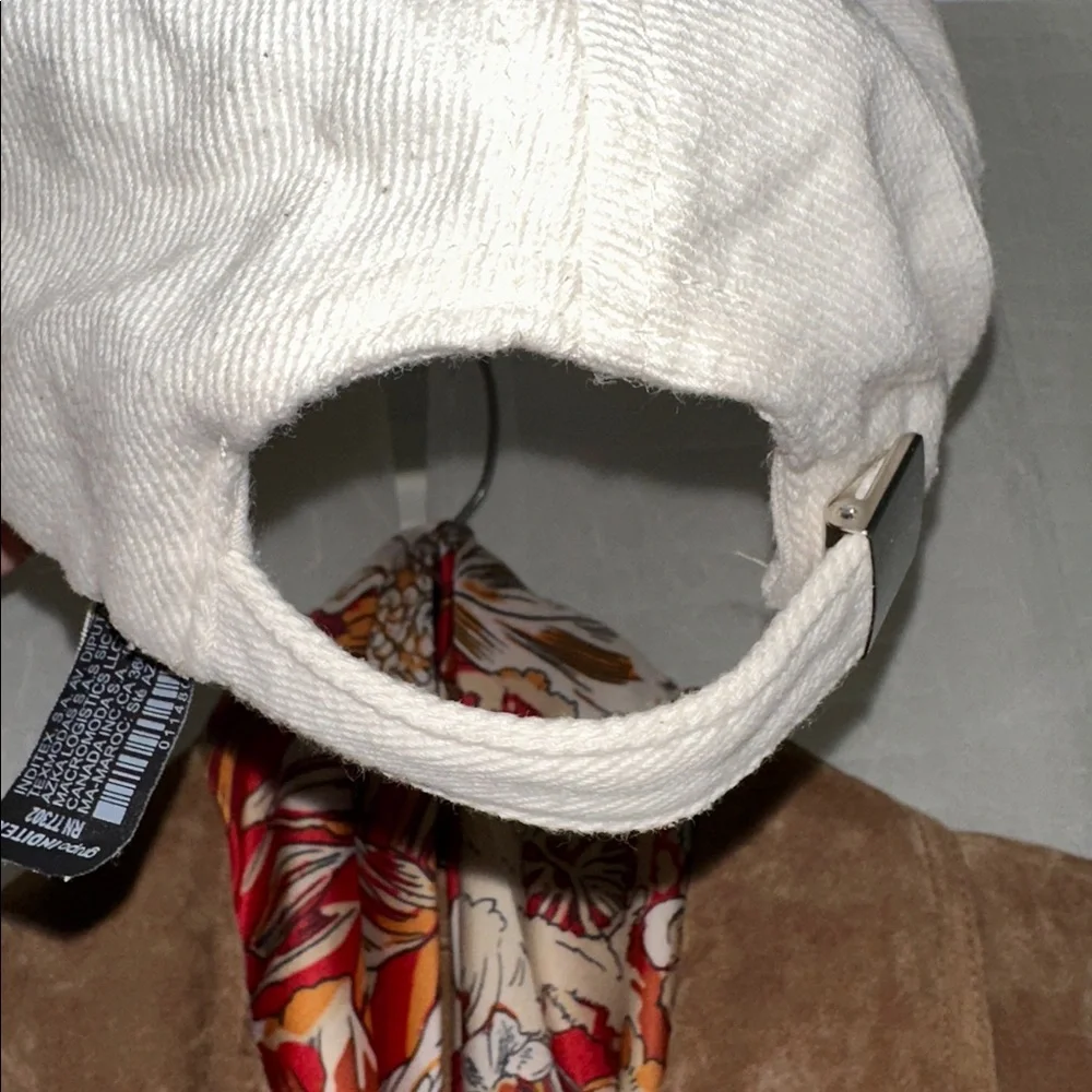 Zara Cream Baseball Cap